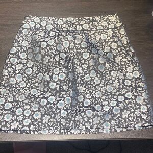 Floral Patterned Women's Skirt